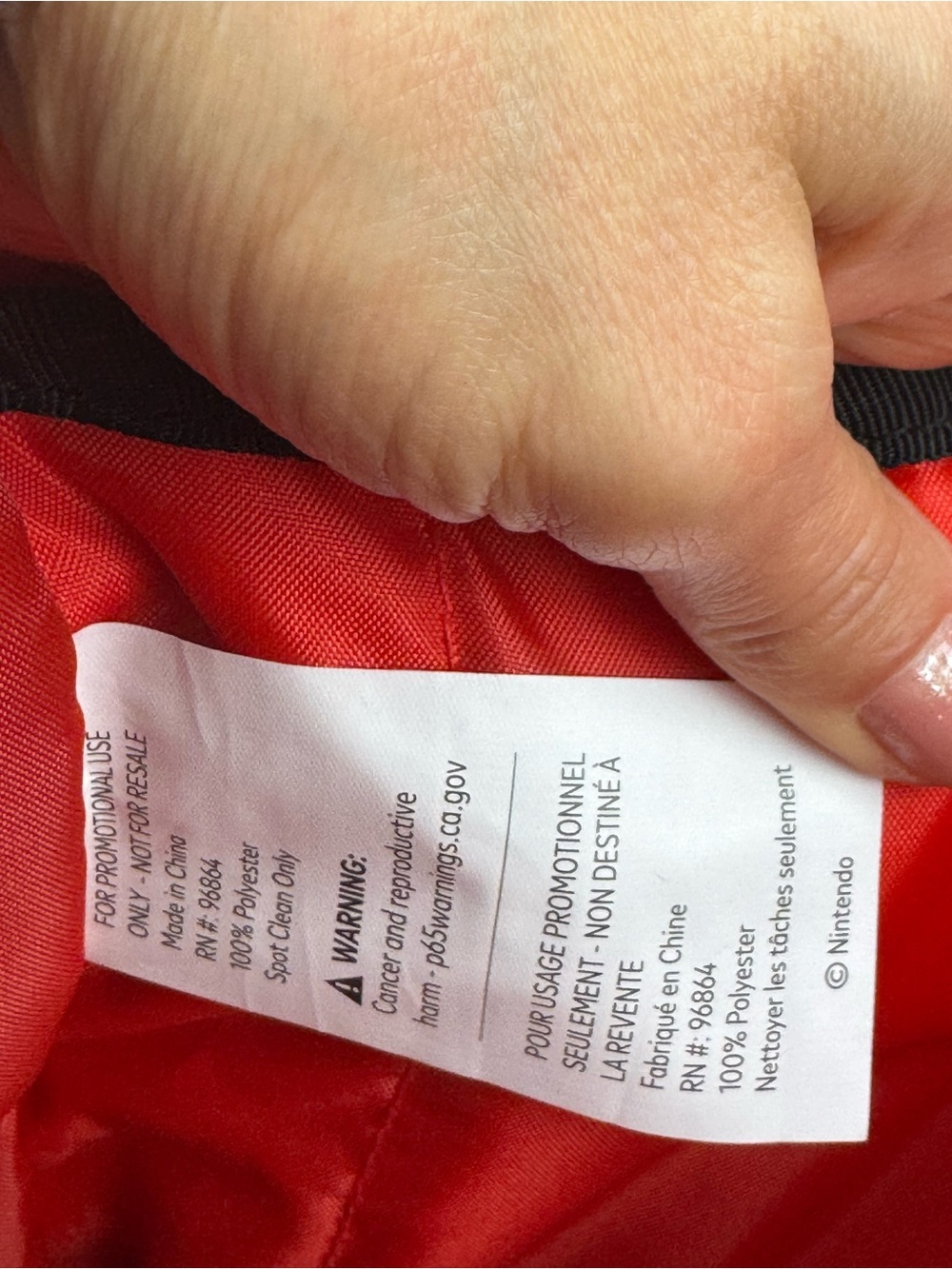 Nintendo Switch 2 Experience Promotional Event Gray & Red Backpack Daypack Tech - Picture 12 of 13
